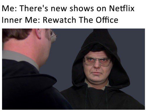 Re-watch The Office - Meme