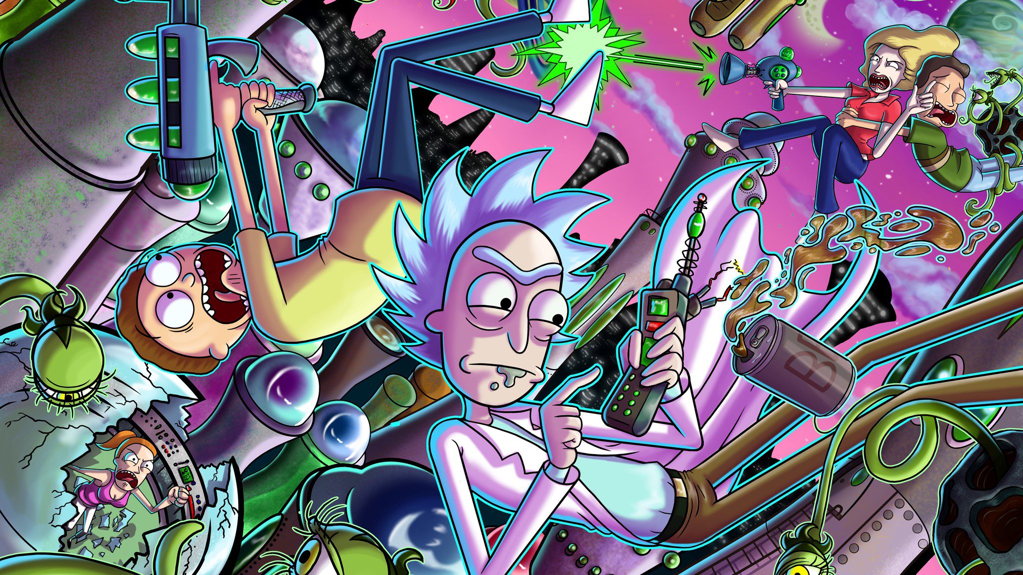 rick and morty wallpapers