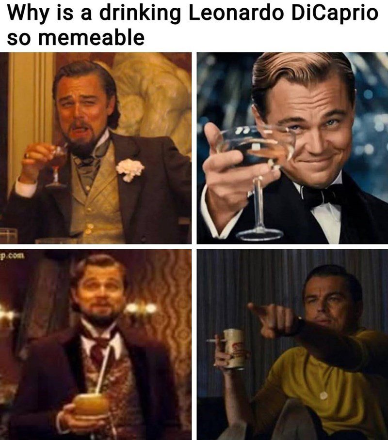 Leonardo Drinking 1